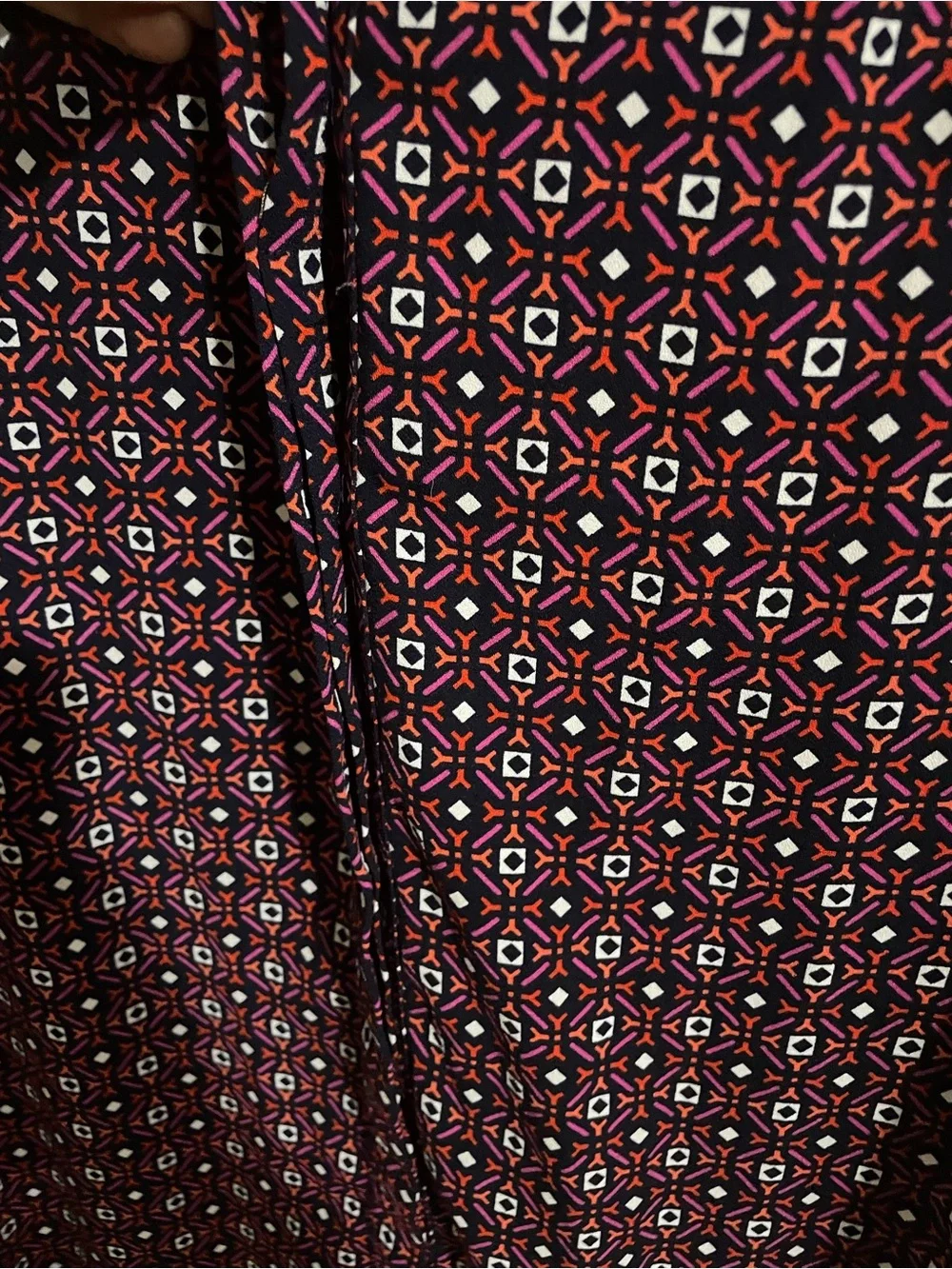 Merona Plum button down Mini Shift Dress - Picture 4 of 5